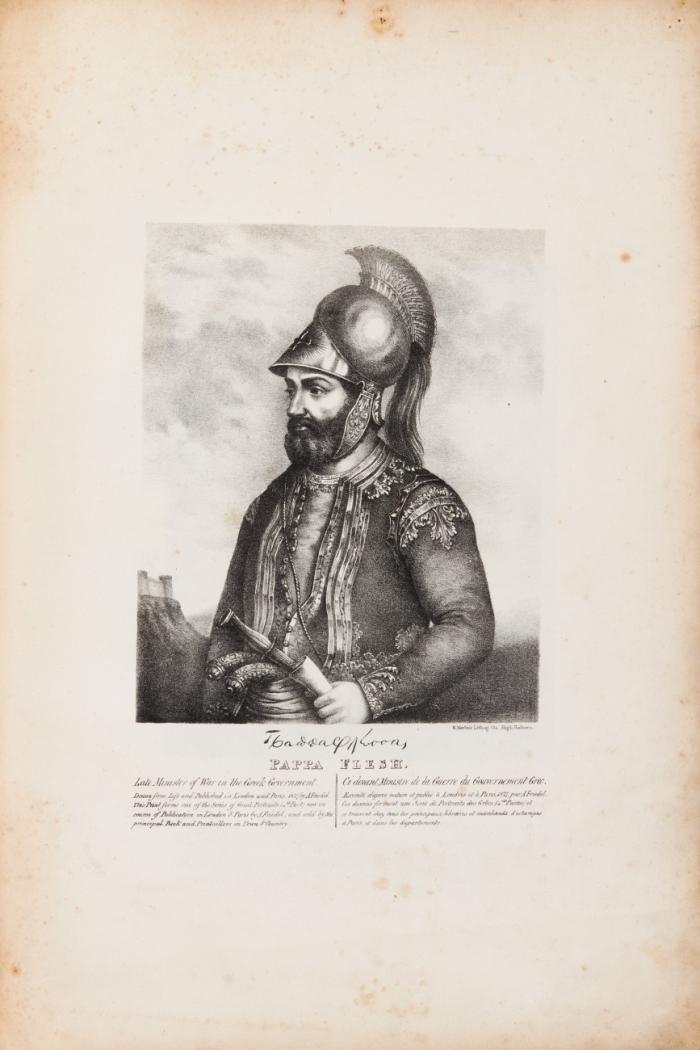 [Twenty-four portraits of the principal leaders and personages who have made themselves most consicuous in the Greek Revolution. 4 Tle. in 1 Bd.].