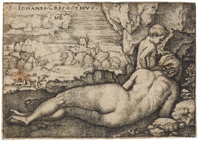 Die Buße des Heiligen Johannes Chrysostomus.
