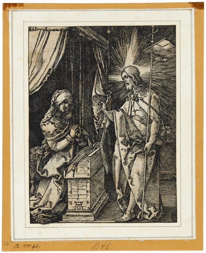 Christus erscheint seiner Mutter.