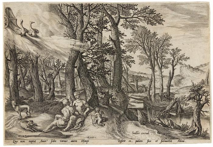 Venus und Adonis.