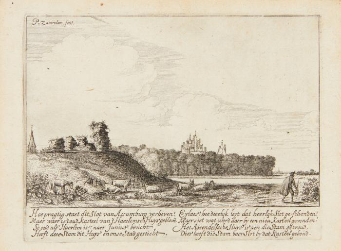 Die Ruinen von Schloss Assemburg.