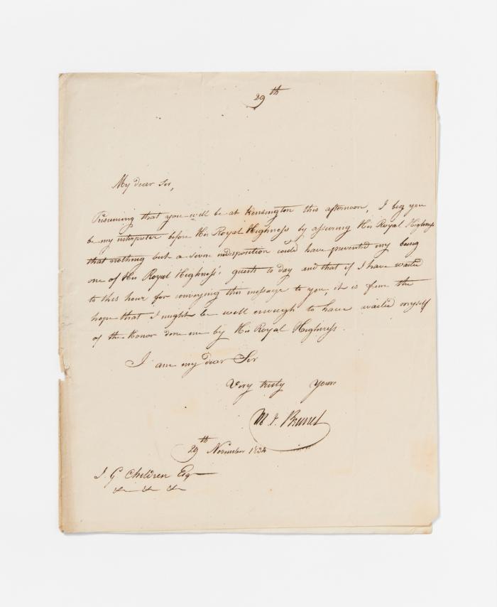 E. Brief m. U.;