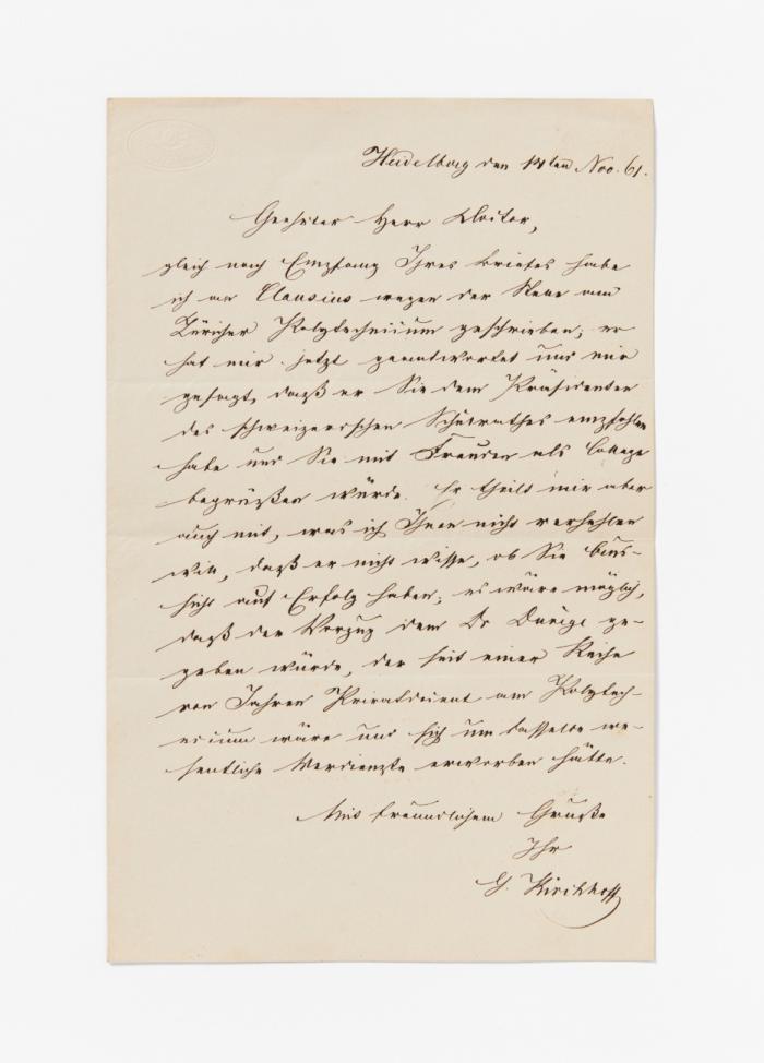 E. Brief m. U.;