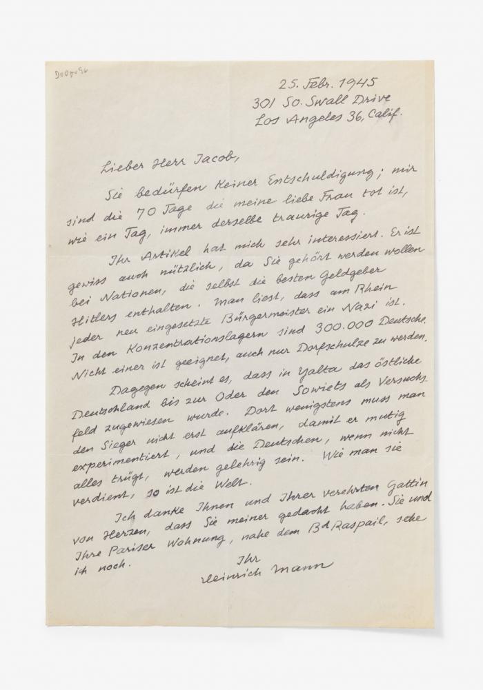 E. Brief m. U.;