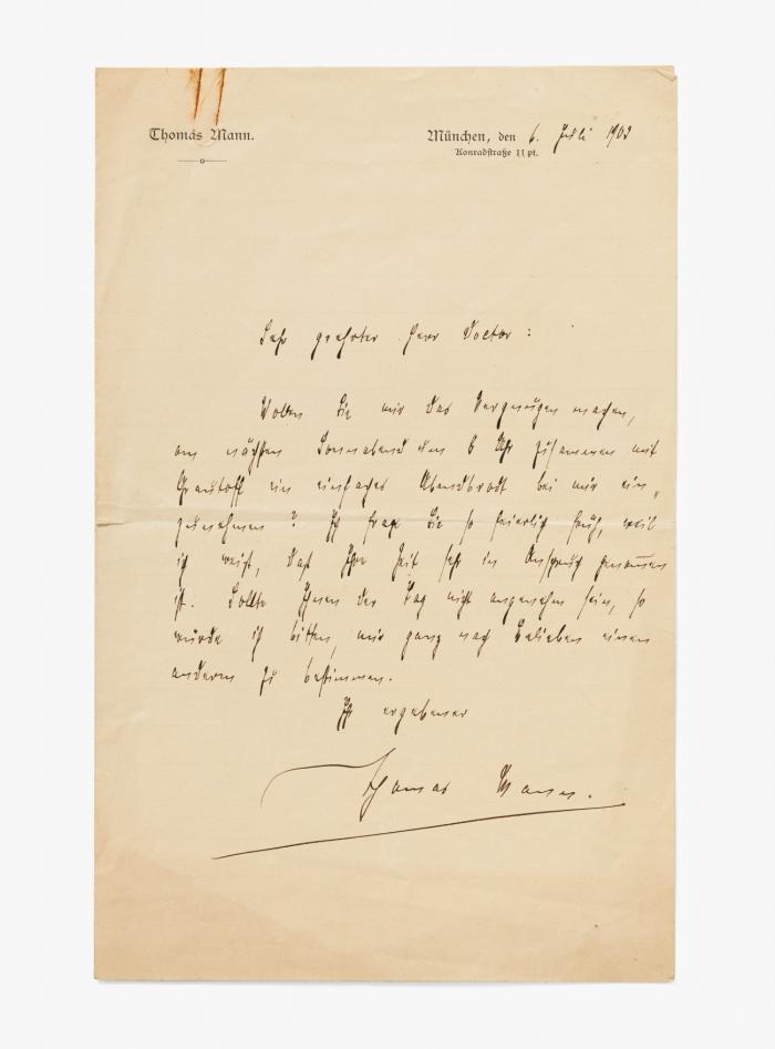 E. Brief m. U.;
