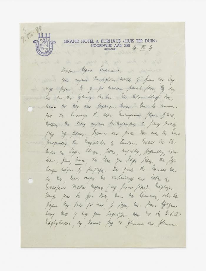 E. Brief m. U.;