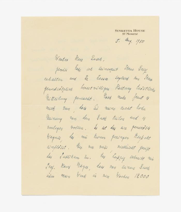 E. Brief m. U.;