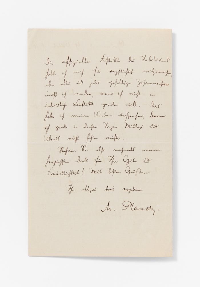 E. Brief m. U.;