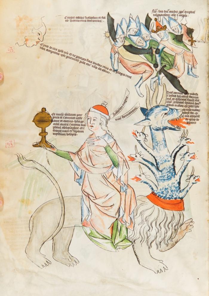 Biblia Pauperum Apocalypsis. Faksimile des Manuskripts Fol. max. 4 der Zentralbibliothek der deutschen Klassik, Weimar. Frankfurt: Insel 1977.