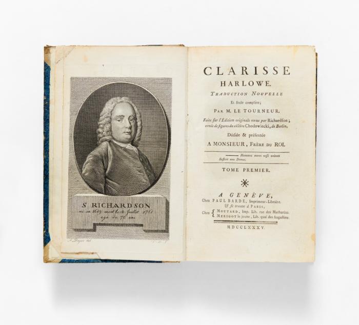 Clarisse Harlowe. Traduction nouvelle et seule complète; par M. le Tourneur. 10 Bde.