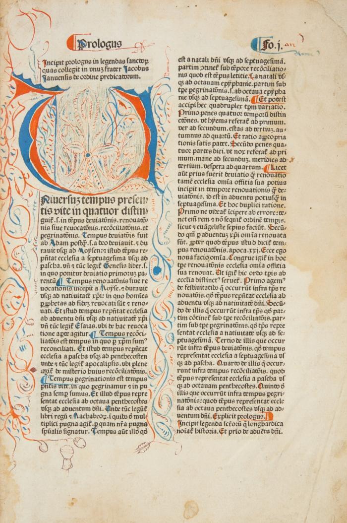 Legenda aurea sanctorum, sive lombardica historia.