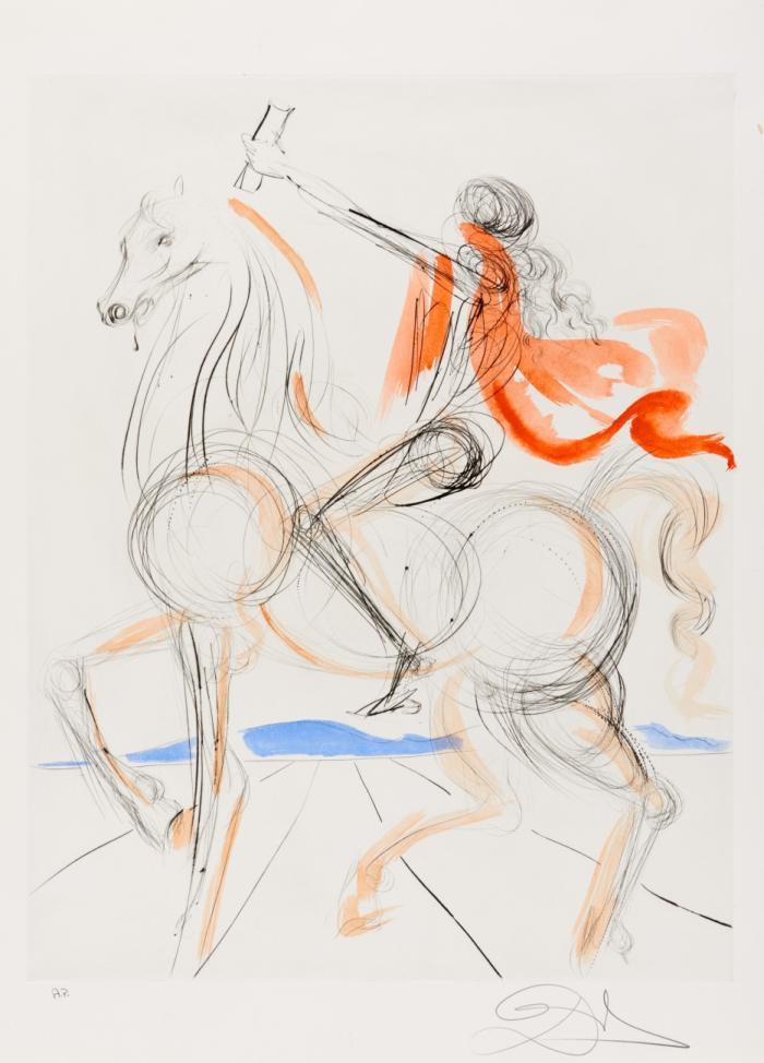 CHÉVALIER LÉONARDESQUE (AUS: HOMMAGE À LÉONARDO)