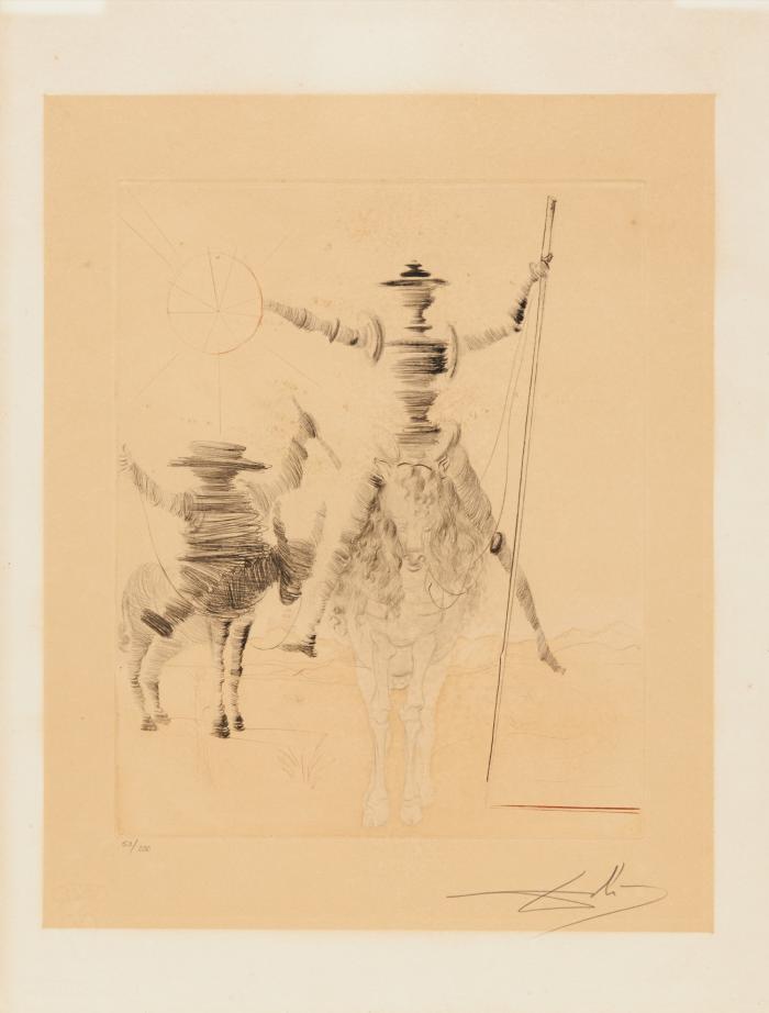 DON QUICHOTTE ET SANCHO PANÇA