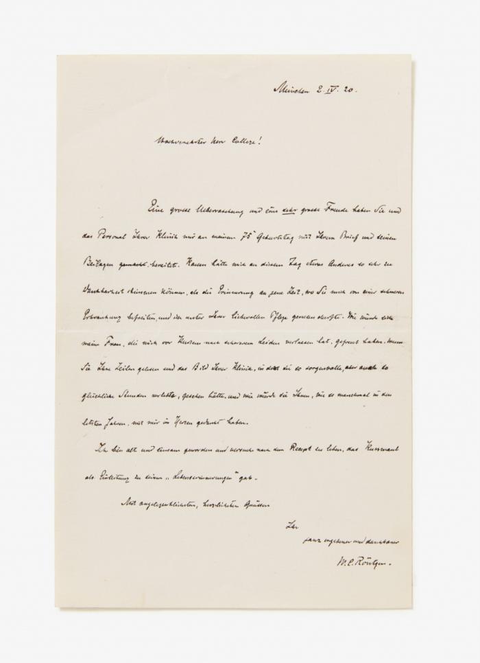 2 e. Briefe m. U.;