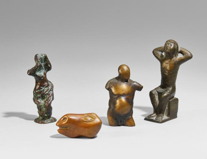 FIGUREN (FISCHER / SITZENDE / STEHENDE / TORSO)