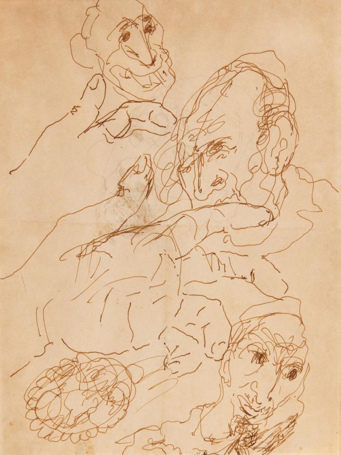 KOPF- UND HANDSTUDIEN