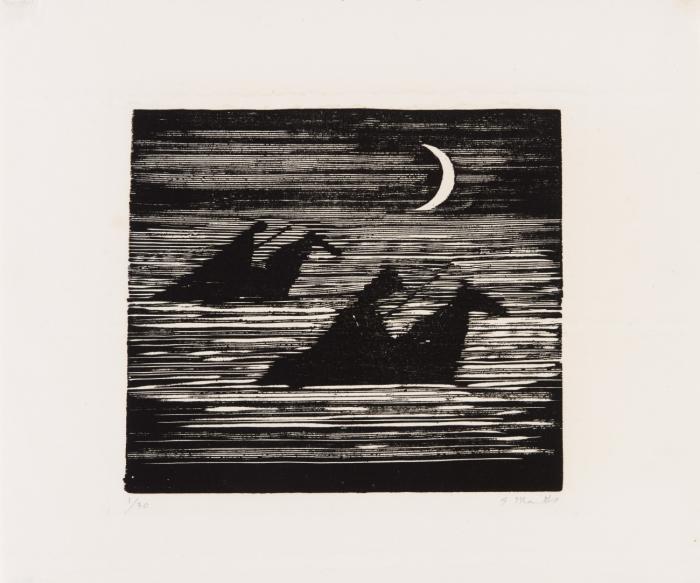 WINTERSONNE 1953 / REITER IM NEBEL 1955