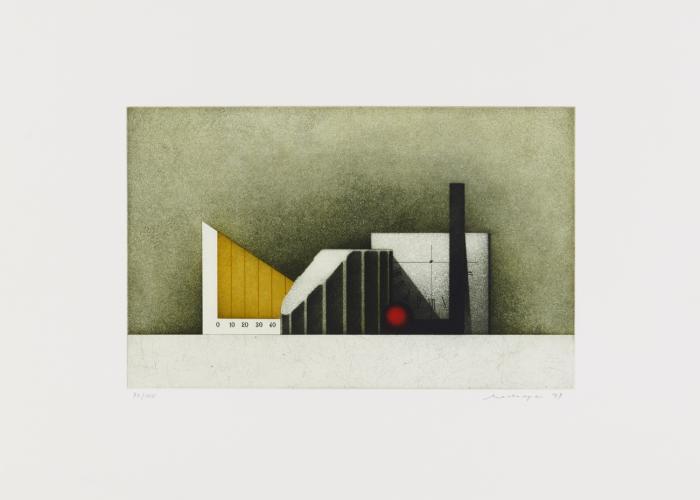 STILLEBEN 1978 / STILLEBEN MIT SONNENUHR UND DIAGRAMM 1997