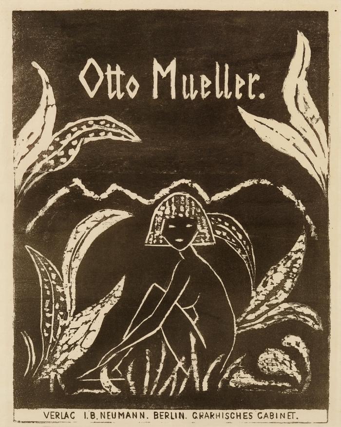 TITELBLATT - OTTO MUELLER - FÜR I.B. NEUMANN-MAPPE