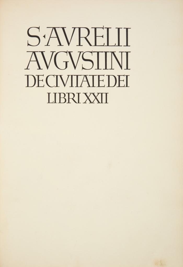 De civitate Dei libri XXII. Hrsg. von Carl Weyman.