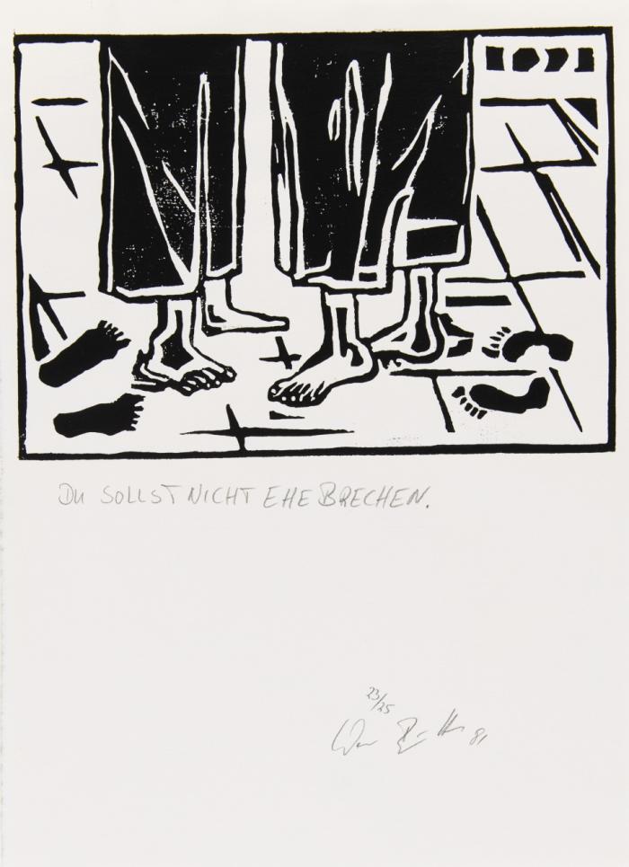 OHNE TITEL (ZEHN GEBOTE)