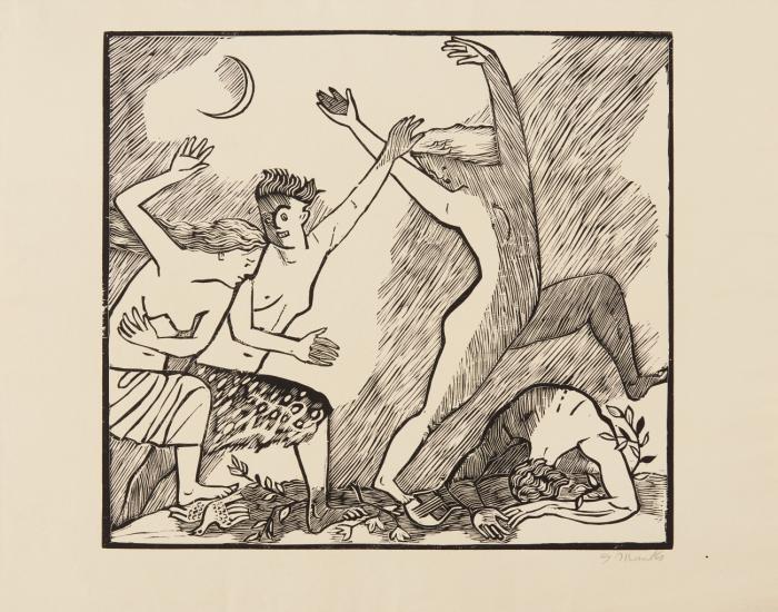 TOD DURCH MÄNADEN (AUS: ORPHEUS)