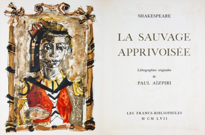 La sauvage apprivoisée. (Traduction de François-Victor Hugo).