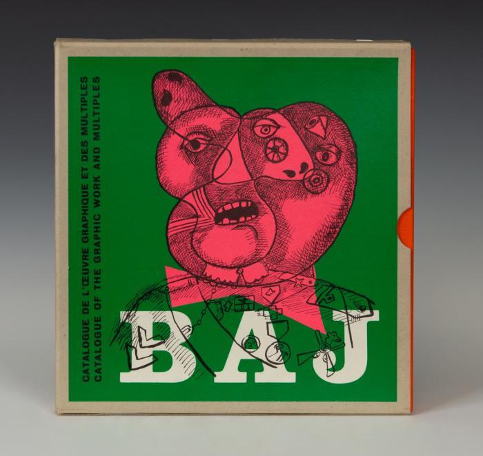 Catalogue de l'œuvre graphique et des multiples d'Enrico Baj. 2 Bde.