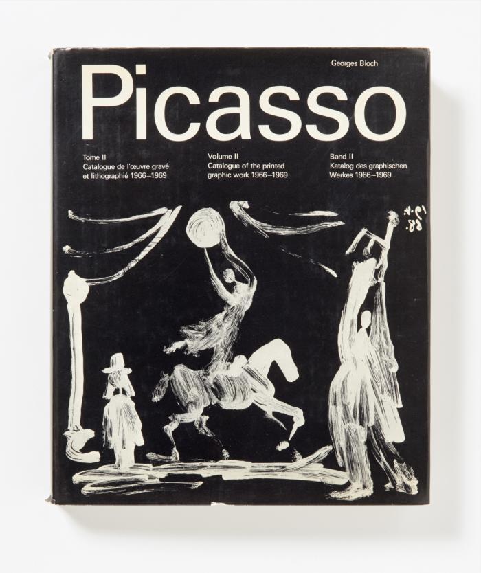 Pablo Picasso. Tome II Catalogue de l'œuvre gravé et lithographié 1966-1969. / Catalogue of the printed work ... / Katalog des graphischen Werkes ...