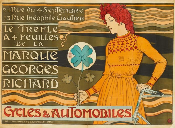 MARQUE GEORGES RICHARD - CYCLES & AUTOMOBILES   (1899)