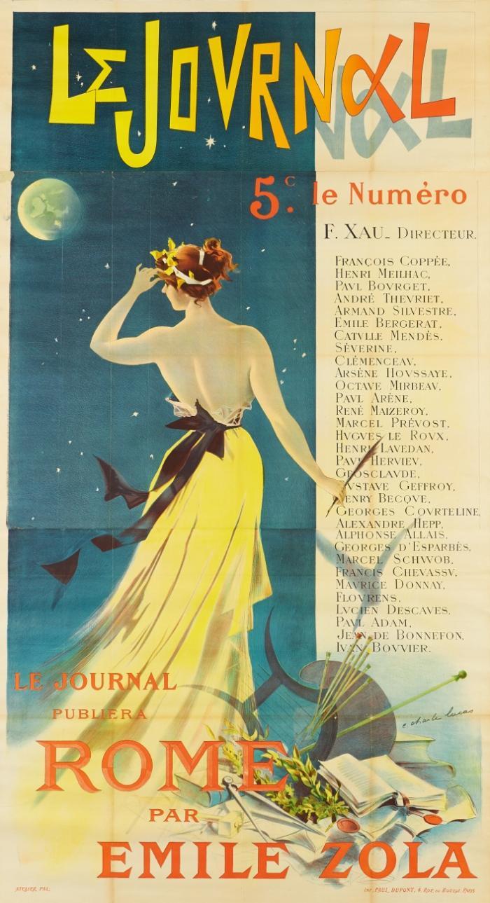 LE JOURNAL – PUBLIERA ROME PAR EMIL ZOLA