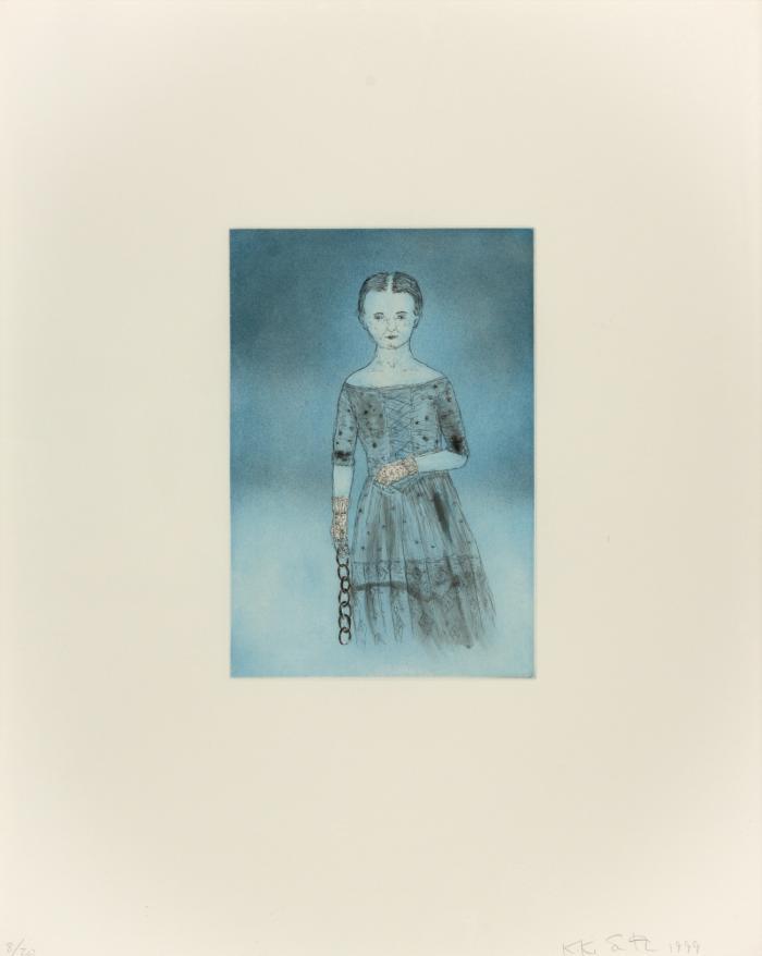 EMILY D. (BLUE GIRL FROM THE BLUE PRINTS SERIES)