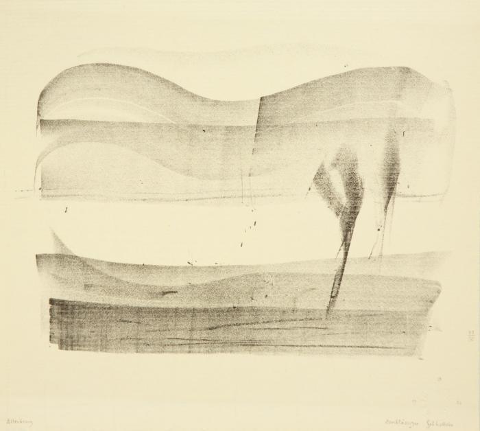 Gras Gras. Lockung und Stille. Mit Lithographien und Texten des Künstlers sowie Beigaben von Freunden. Hrsg. von Hans Marquardt.