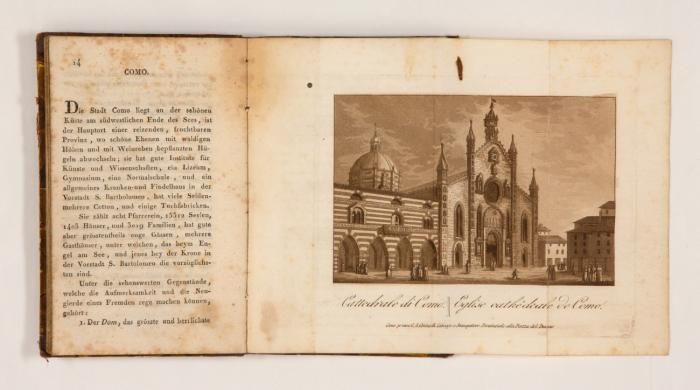 Beschreibung der Stadt Como und des Comer-Sees mit dessen Umgebungen. Ein Handbuch für deutsche Reisende.