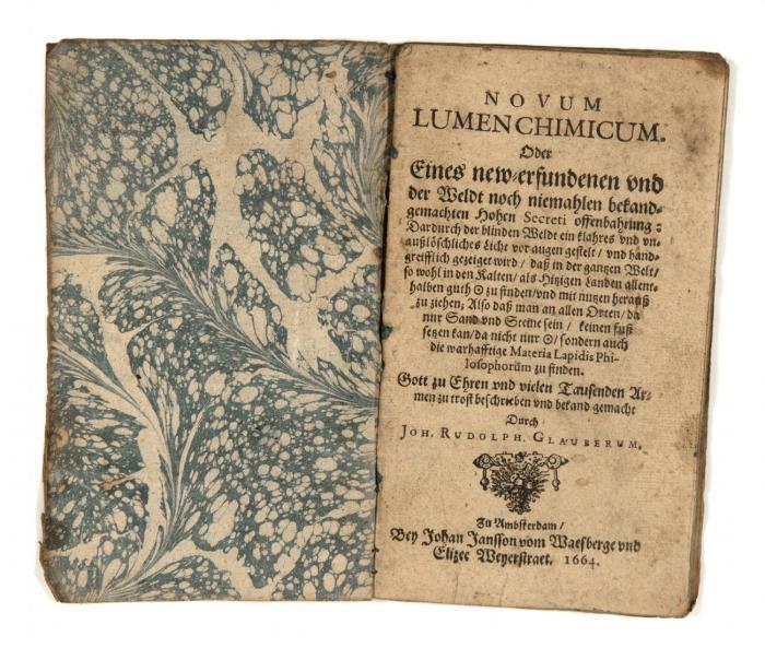 Novum lumen chimicum. Oder eines new-erfundenen und der Weldt noch niemahlen bekantgemachten Hohen Secreti offenbahrung: Dadurch ... gezeiget wird/ daß in der gantzen Welt ... allenthalben guth [Gold] zu finden/ und mit nutzen herauß zu ziehen ...