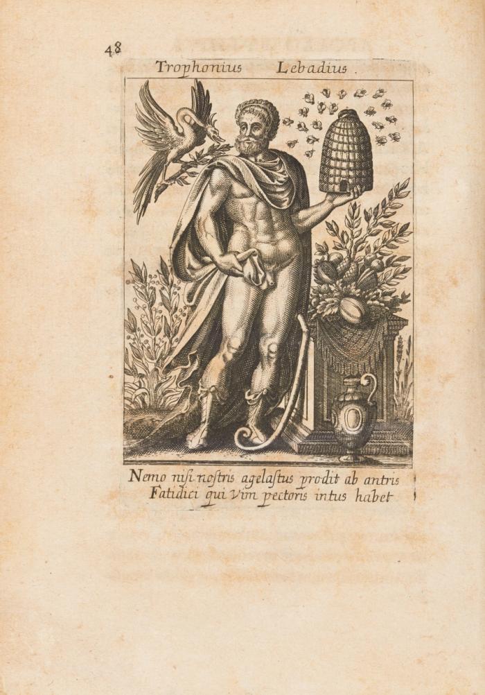 Historia deorum, fatidicorum, vatum, sibyllarum, phoebadum, apud priscos illustrium: cum eorum iconibus. Praeposita est dissertatio de divinatione et oraculis.