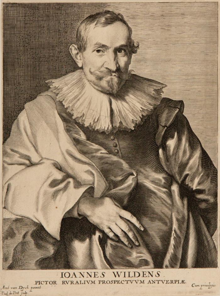 Porträts. -   Jacob de Breuck / Adam de Coster / Andreas van Ertvelt / Frans II Francken /   Willem Hondius / Karel van Mallery / Sebastian Vrancx /  Jan Wildens / Alexander della Faille /  Christoffel van der Lamen /
