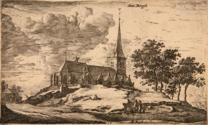 Den Bergh. (Kerk in Nederhorst den Berg).