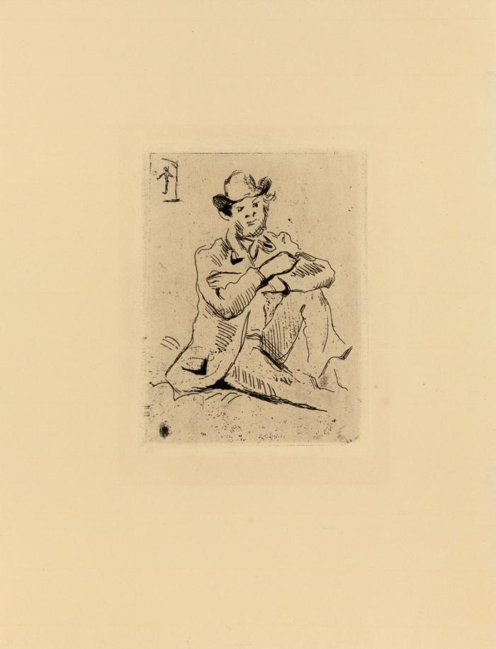Portrait de peintre Armand Guillaumin au pendu,