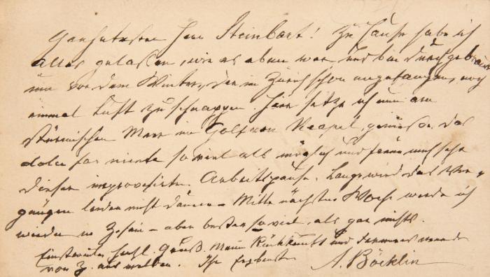 E. Postkarte m. U.;