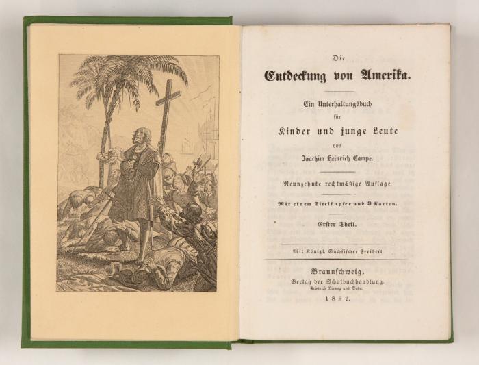 Die Entdeckung von Amerika. Ein Unterhaltungsbuch für Kinder und junge Leute. 19. Aufl. 3 Teile in 1 Bd.