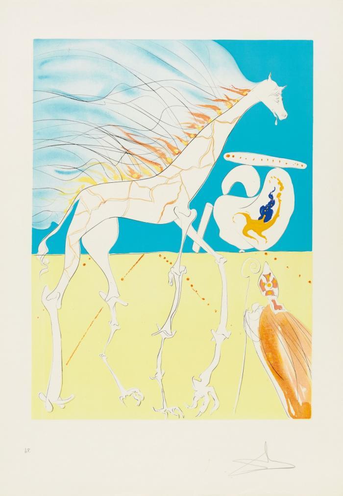 GIRAFE SATURNIENNE (AUS: LA CONQUÊTE DU COSMOS)