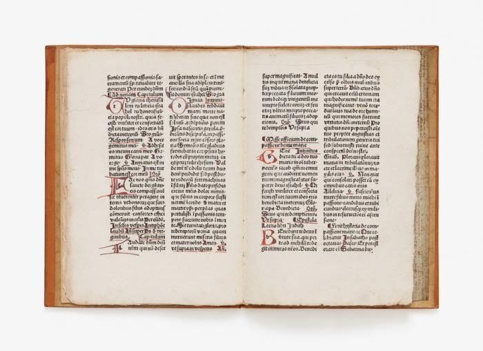 Officium de compassione beatae Mariae virginis. (Titel: Historia de veneranda compassione beatissime dei genitricis semper virginis Marie).