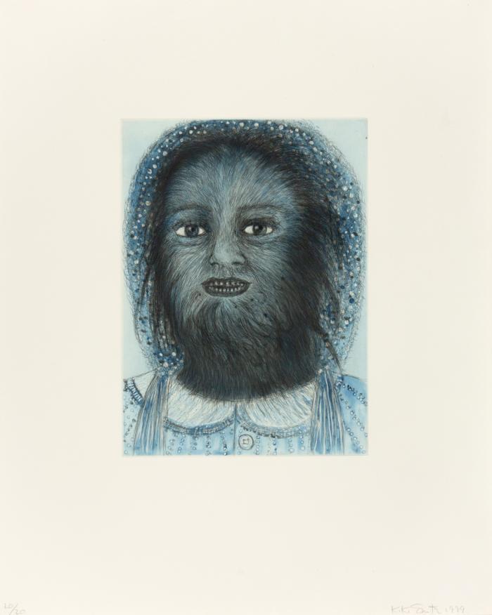 WOLF GIRL (FROM THE BLUE PRINTS SERIES)