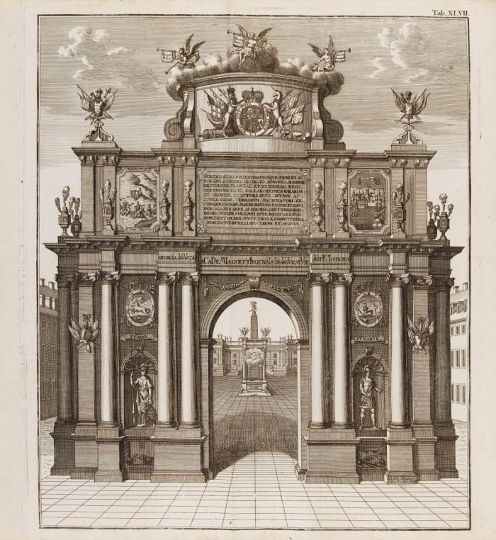 Anleitung zur bürgerlichen Bau-Kunst enthaltend ein Lexicon architectonicum oder Erklärungen der üblichsten ... Kunst-Wörter der Bürgerlichen Bau-Kunst. Mischaufl. Bde. 1-4 in 2 Bdn.