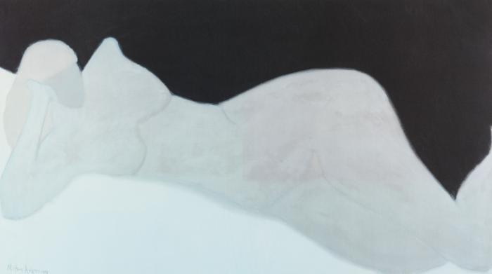 Reclining Blonde Nude
