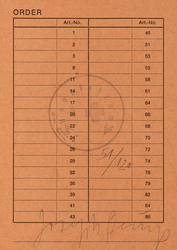 ORDER