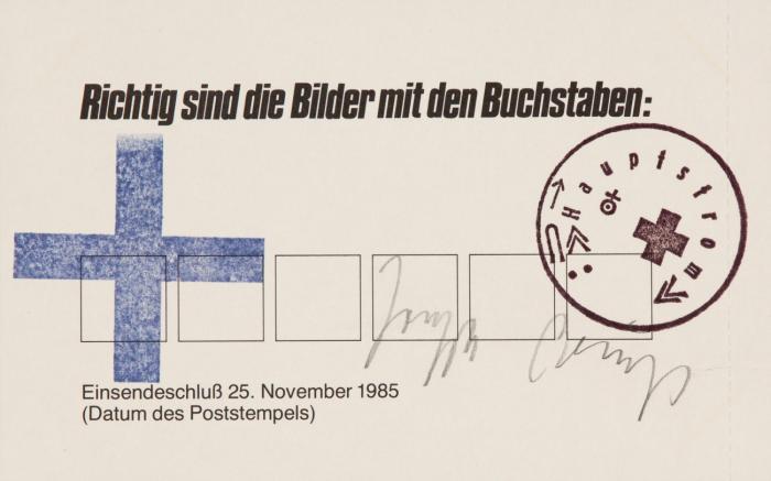 RICHTIG SIND DIE BILDER MIT DEN BUCHSTABEN (GEWINNEN SIE VIER BLÄTTER VON PICASSO)