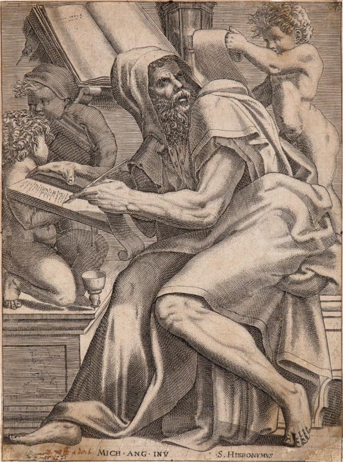Un Prophète (Der Heilige Hieronymus).