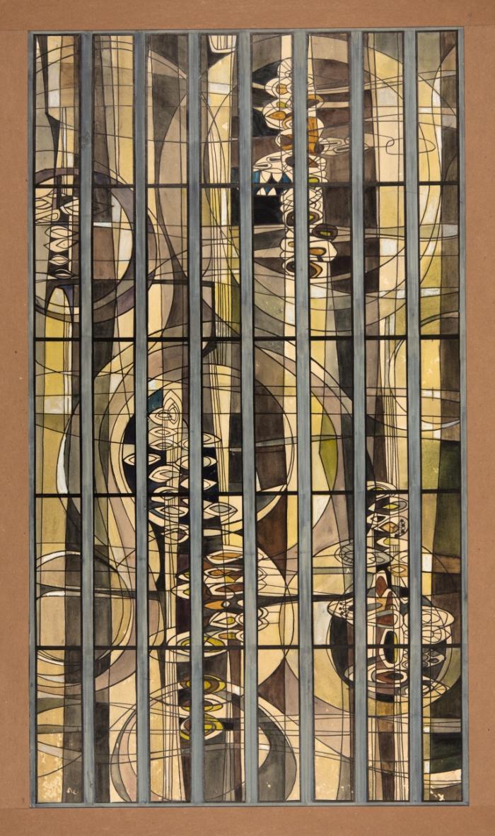 1 OF 3 WINDOWS ENVISIONED; EVANGELICAL CHURCH OF CHRIST, SAN DIEGO, CALIFORNIA